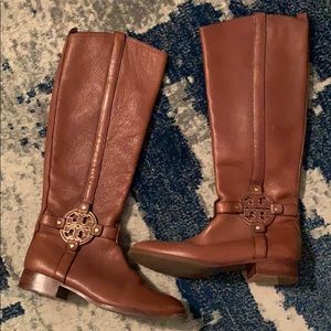 Size 9 Women’s Tory Burch Leather Riding Boots